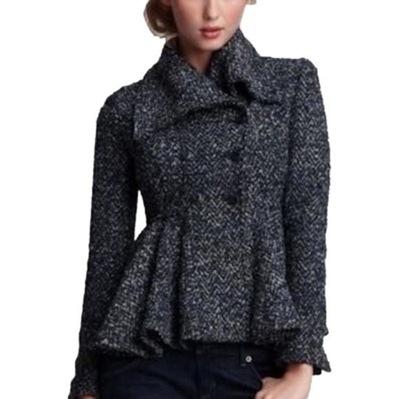 Double Breasted Tweed Jacket 